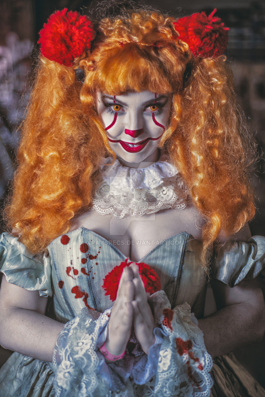 te_elle_cosplay_as_pennywise_from_it_by_xrayspecs-dd5l547
