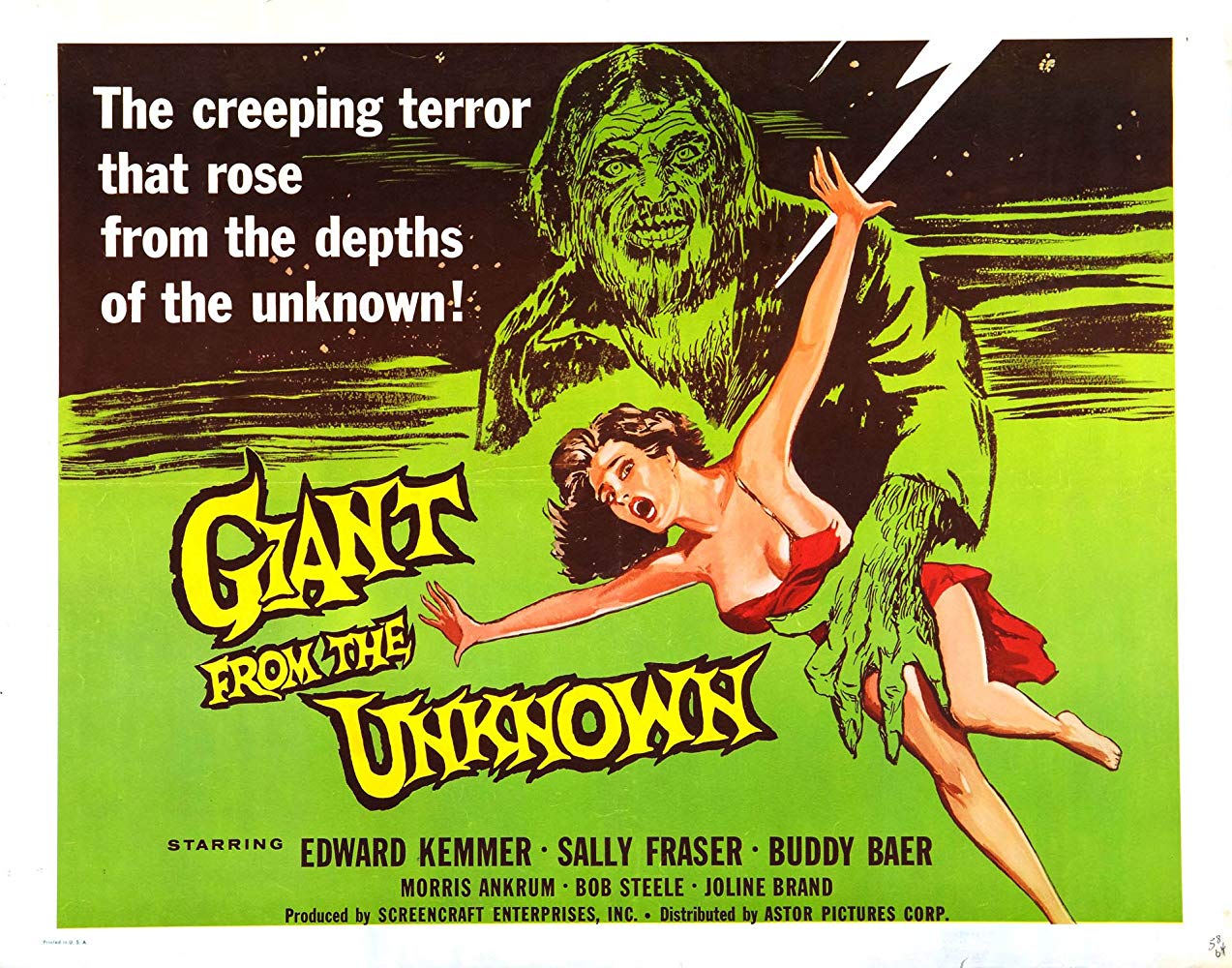 Giant from the unknown poster