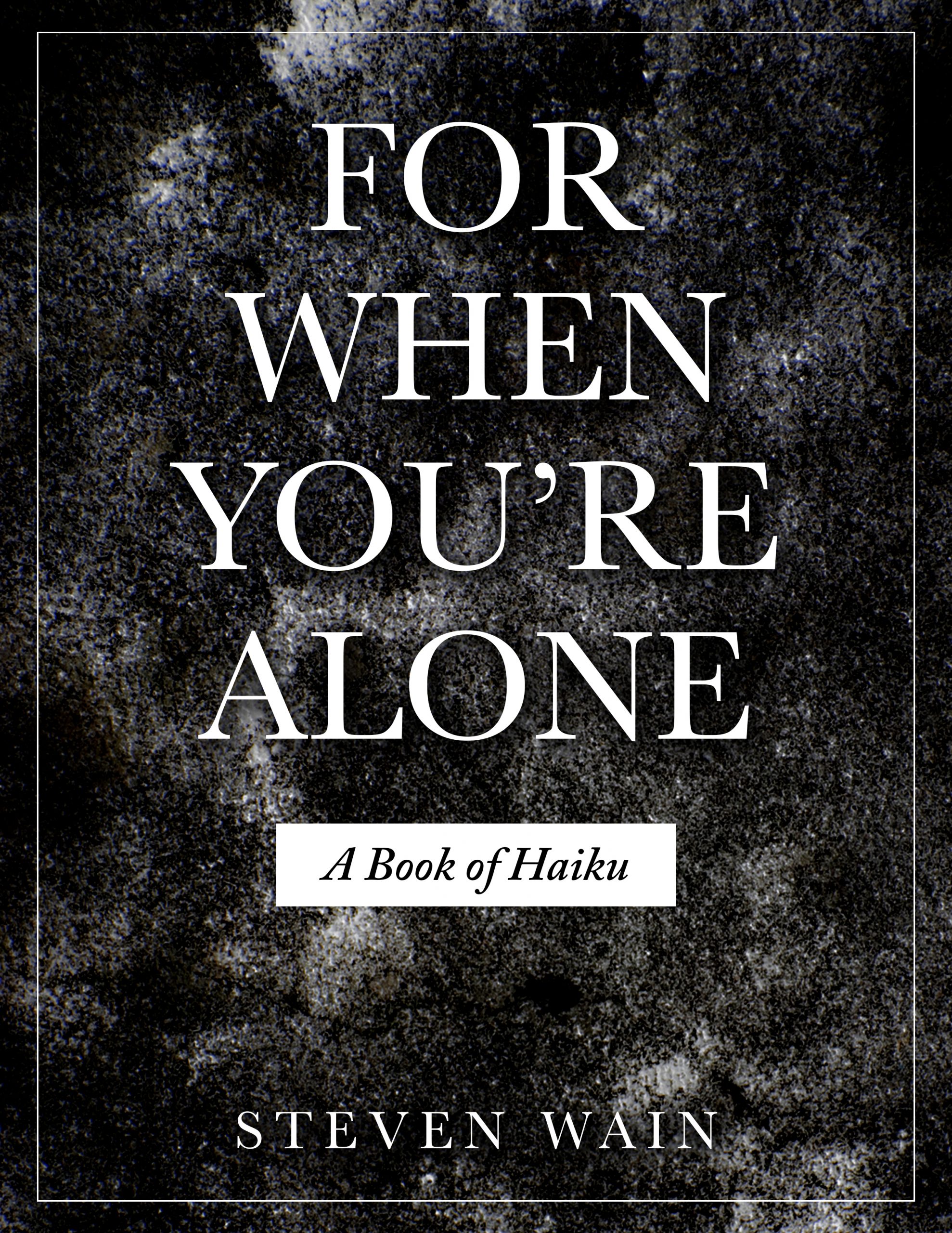 For When You're Alone book cover