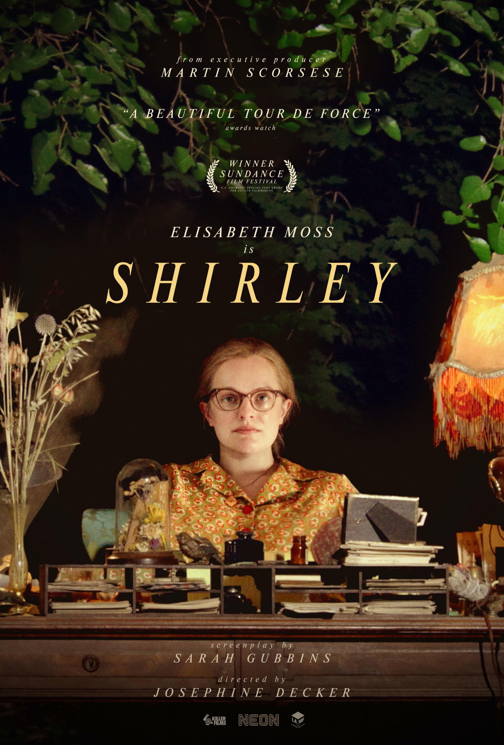 The poster for Shirley (2020).