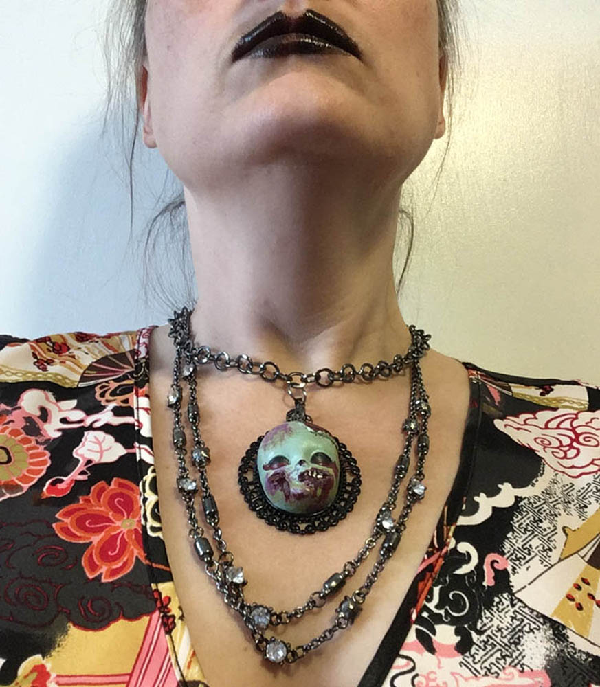 Zombie necklace