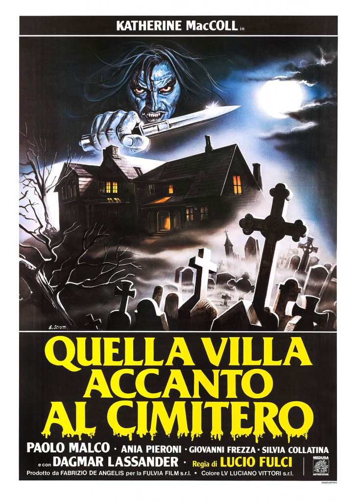 The House by the Cemetery Poster (Italian) (1981)