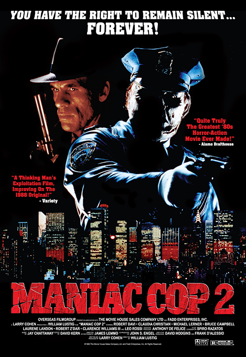 Poster for the movie Maniac Cop 2