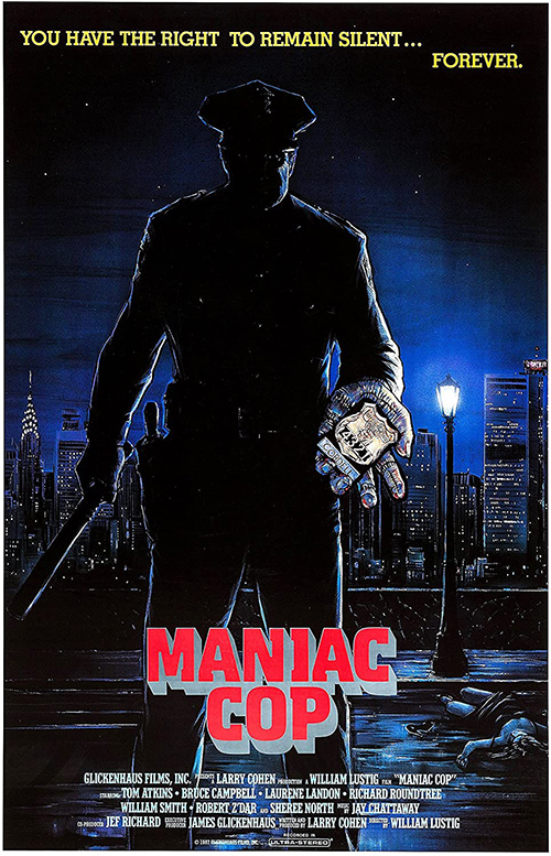 Movie poster for Maniac Cop