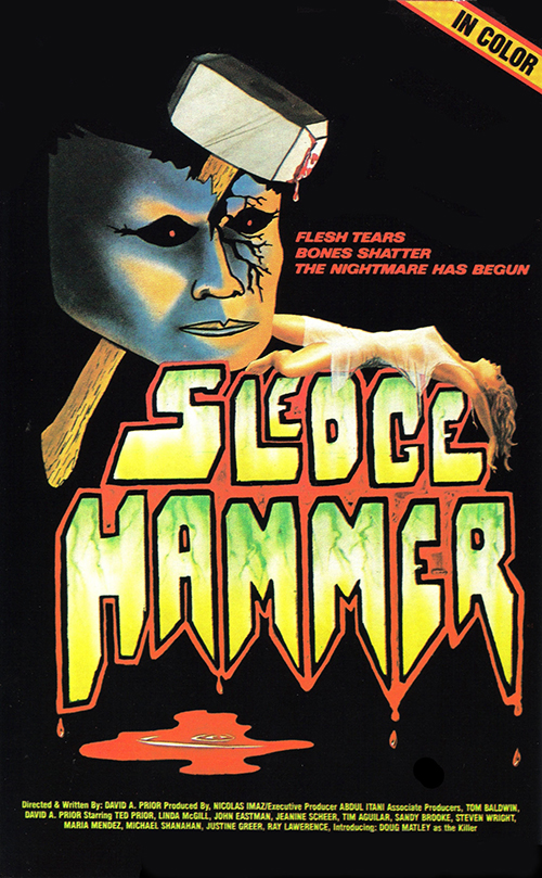 Sledgehammer VHS box art