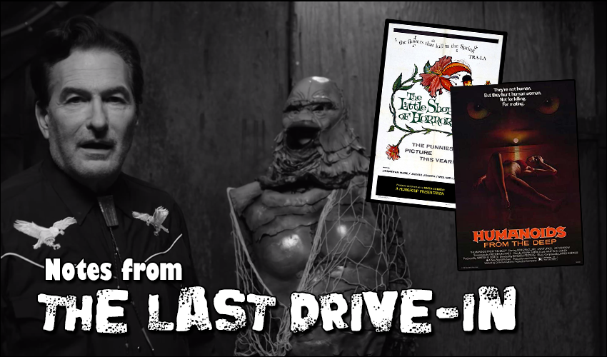 The Last Drive-In Review Title Card