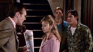 Giles ruins Buffy's plans with prophecies of an Anointed One