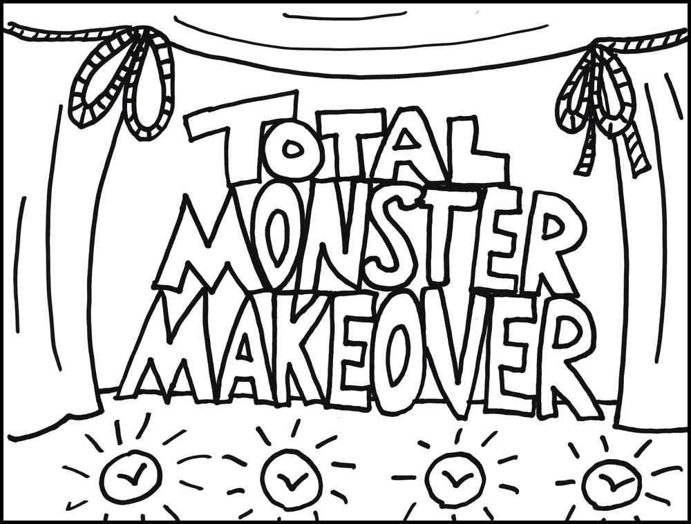 TOTAL MONSTER MAKEOVER