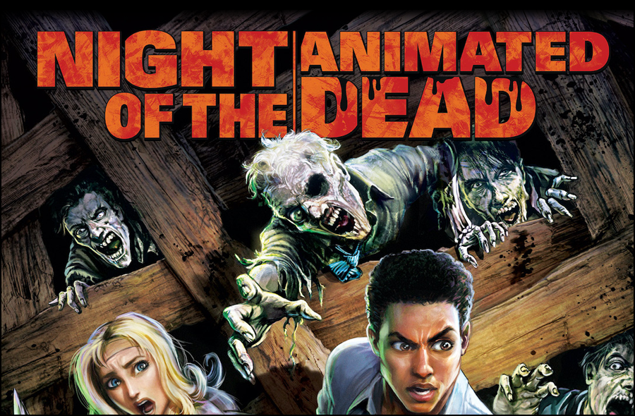 Night of the Animated Dead Coming Soon: Title Card