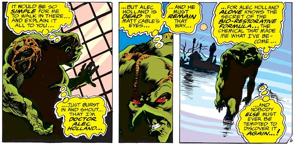 Panels from Swamp Thing #4