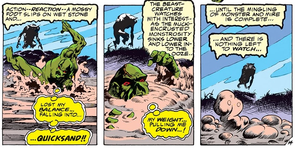 Panels from Swamp Thing #4