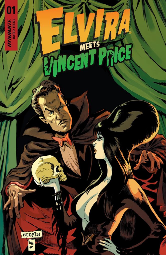 Elvira Meets Vincent Price #1 cover