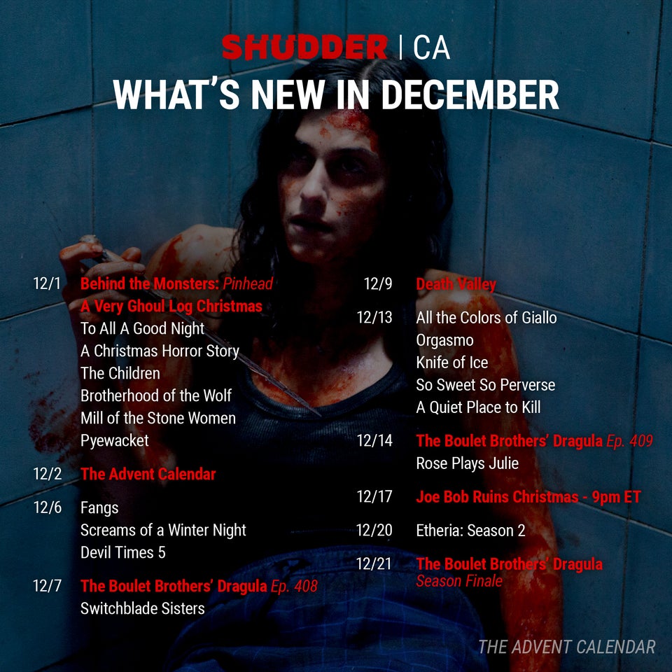 Shudder CA Content Guide December 2021