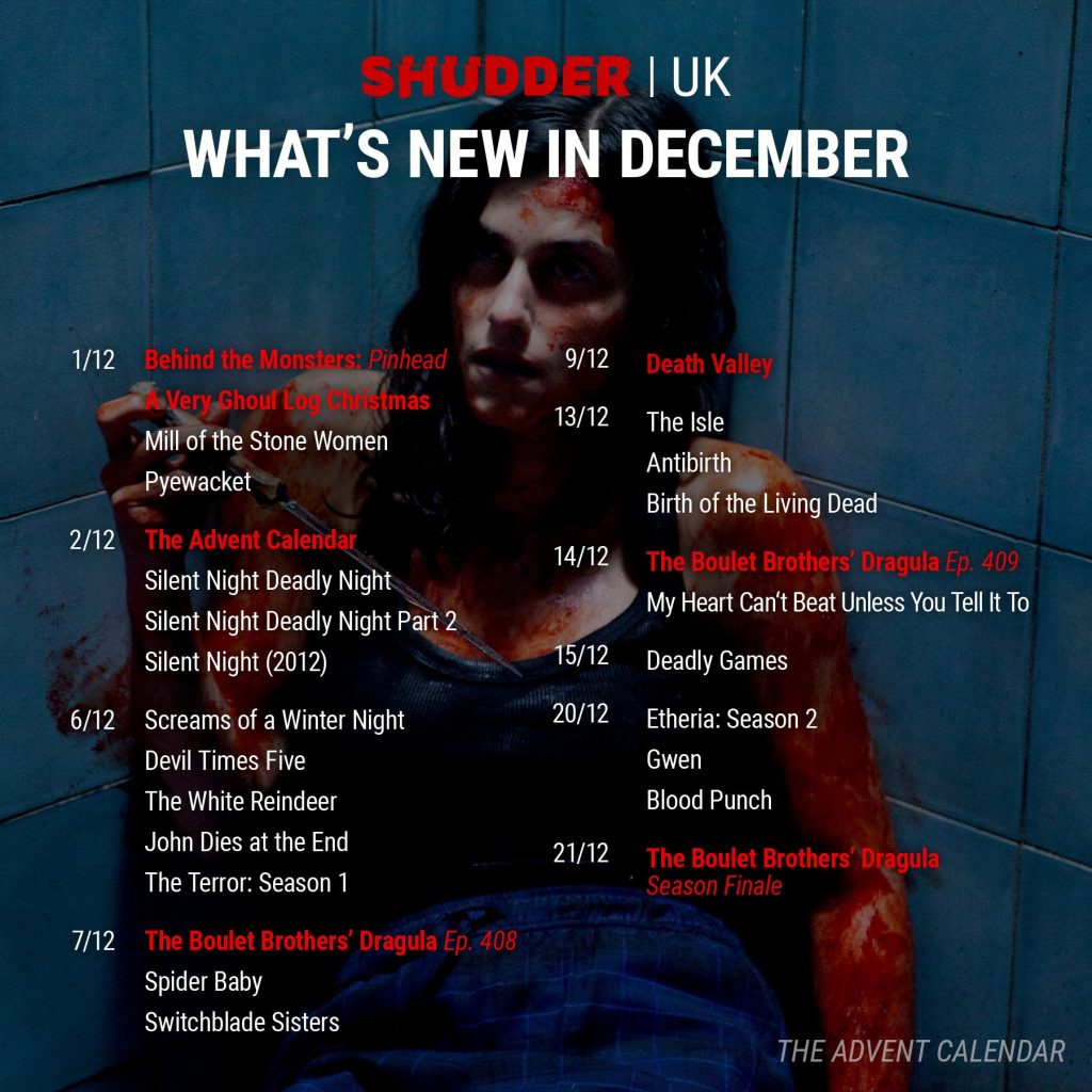 Shudder UKI Content Guide December 2021