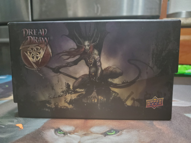 A photograph of the Dread Draw box.