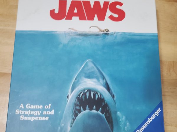 The Jaws Board Game box