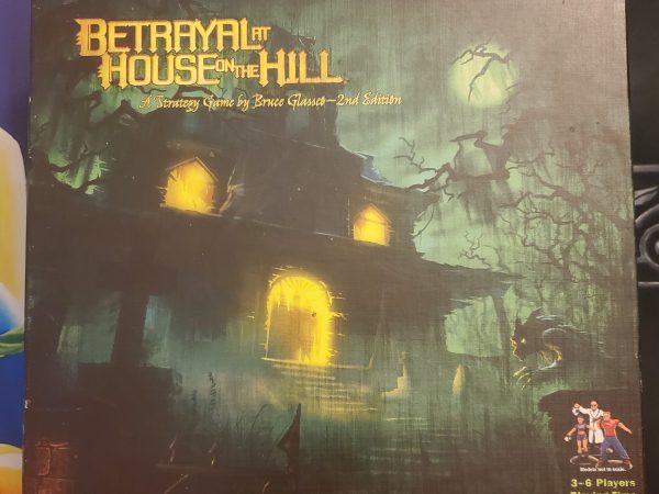 The box for Betrayal at House on the Hill
