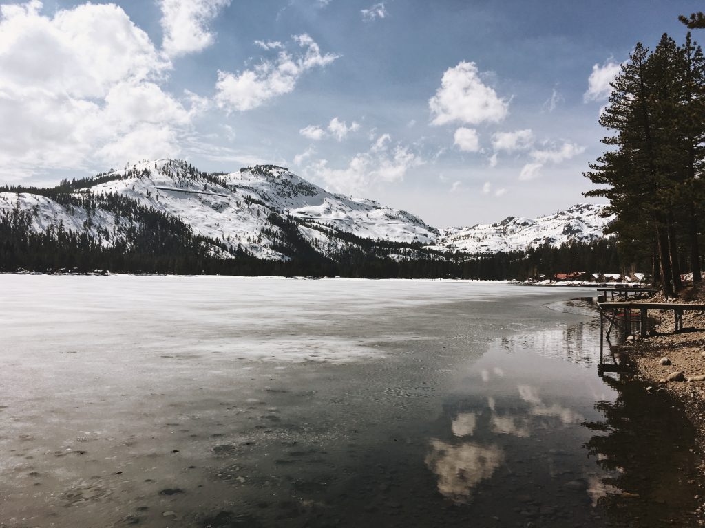Donner Lake: I took this photo of Donner Lake in 2017 because I liked taking photos and skipping class 