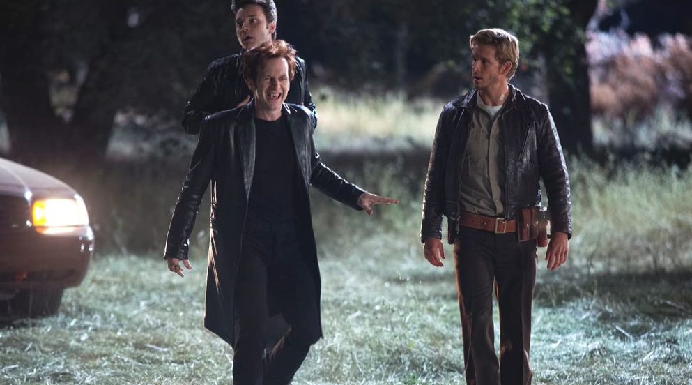 Trueblood S5E11 Jason leading Russell and Steve to the fairies