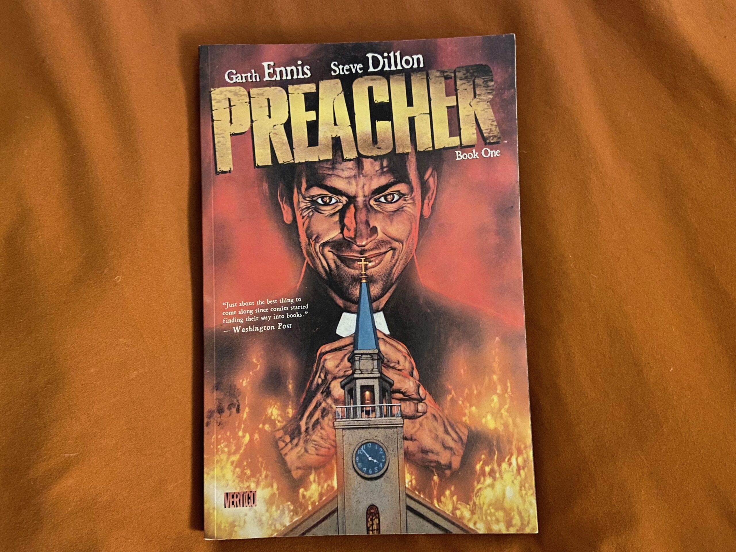 preacher book one cover