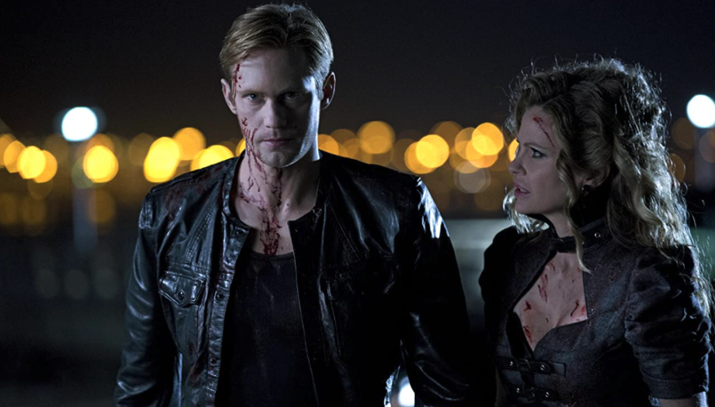 Trueblood S6E1 Pam and Eric fighting about Nora