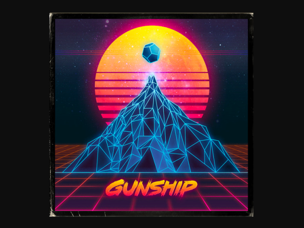 Gunship: the cover photo for the single release