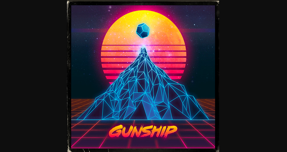 Gunship: the cover photo for the single release