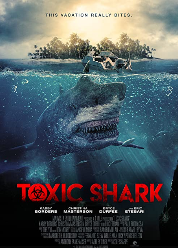 The film poster for Toxic Shark