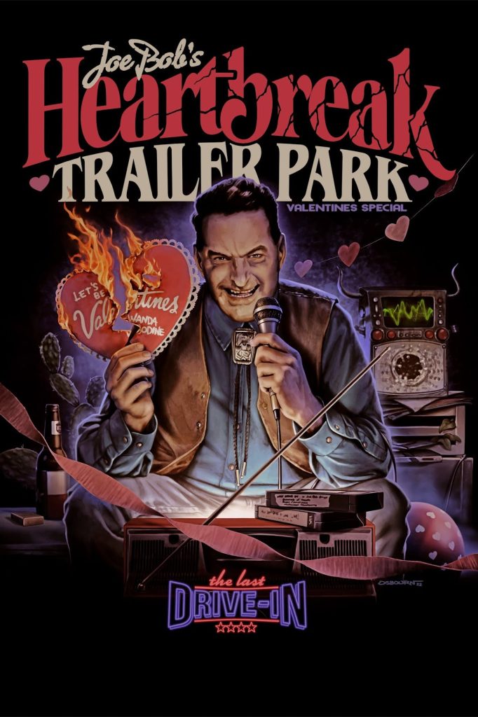 Joe Bob's Heartbreak Trailer Park key art, Shudder February 2022