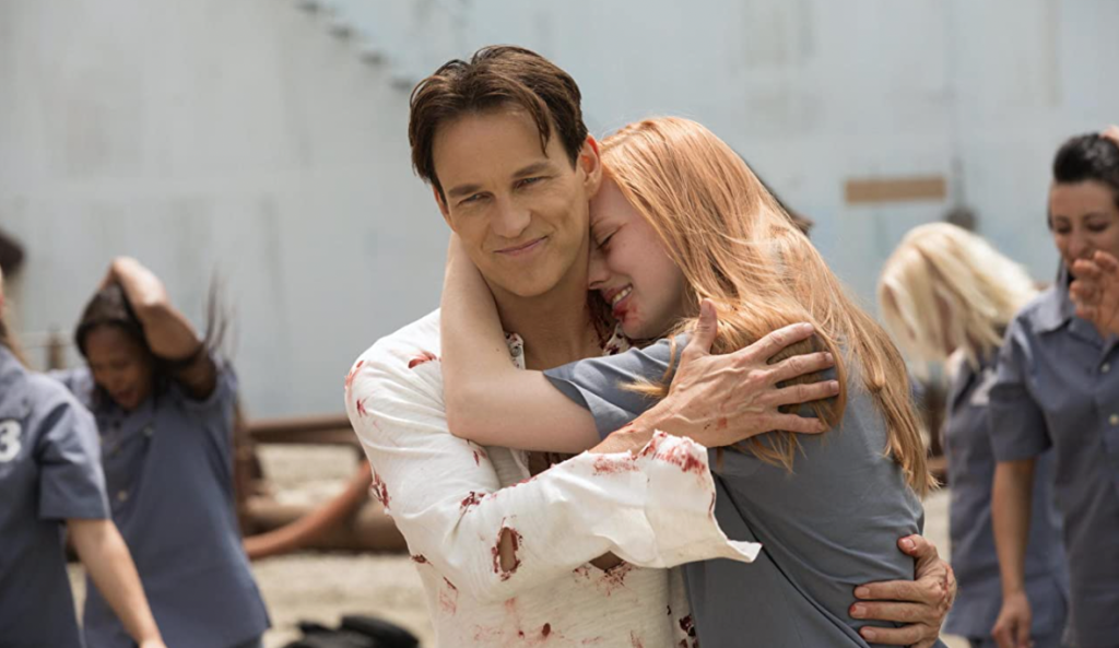 TrueBloodS6E9 Jessica hugging Bill