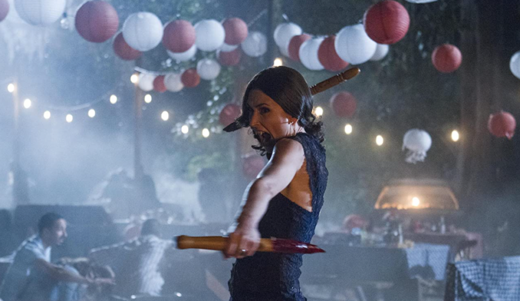 TrueBloodS7E1 Violet fighting at the party