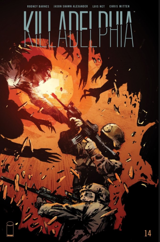Killadelphia #14 cover from Image Comics | for horror comics review