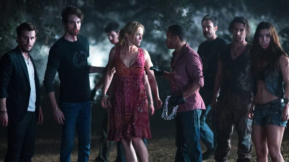 TrueBloodS7E3 The infected vampires with Holly