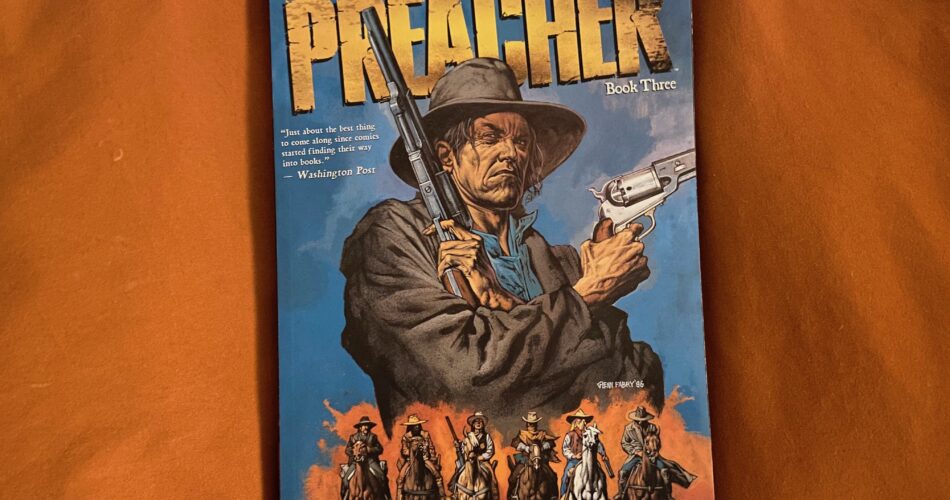 preacher book three cover