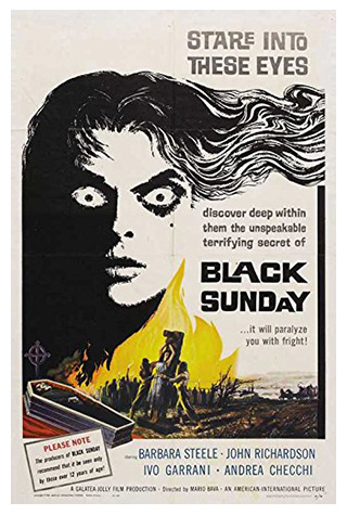 Black Sunday (1960) Theatrical Poster