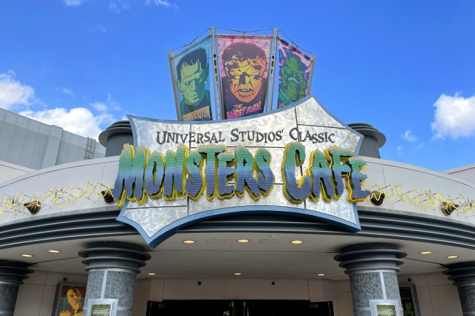 Exterior of the universal Studios Florida classic monster eatery