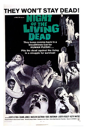 Poster for George A. Romero's 'Night of the Living Dead' (1968)