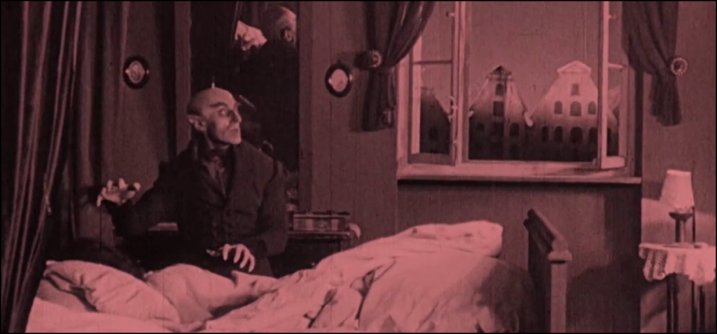 Still from Nosferatu (1922) depicting Orlock