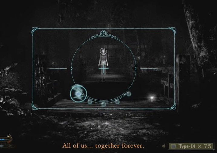 Fatal Frame 5: Fourth Drop Gameplay, haruka waits for us across the bridge