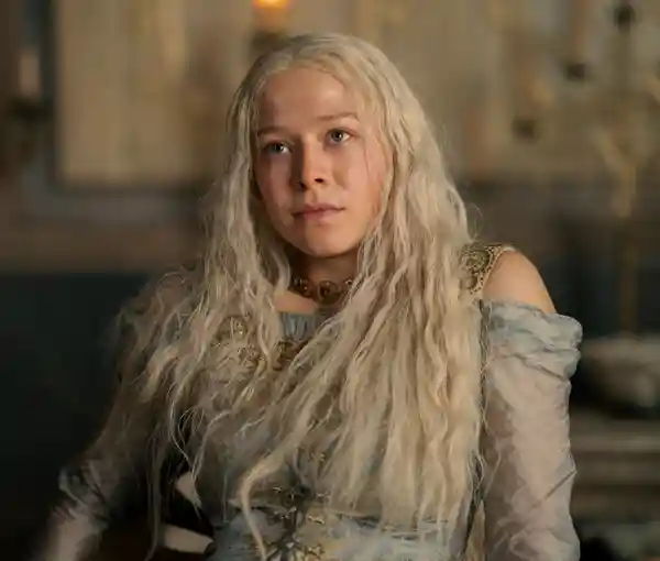 D'Arcy portraying Rhaenyra.