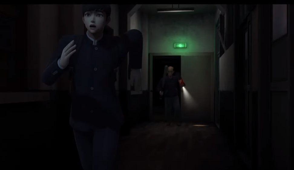 WHITE DAY A Labyrinth named school review. Running from the janitor