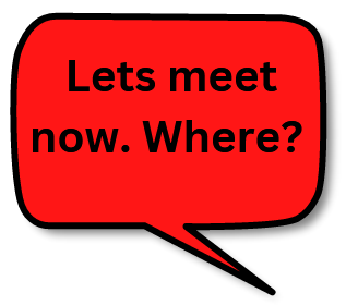 Rude's text: Let's meet now. Where?