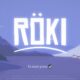 The word Röki across a landscape