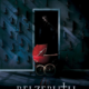 Belzebuth Cover Art, red stroller in dark house