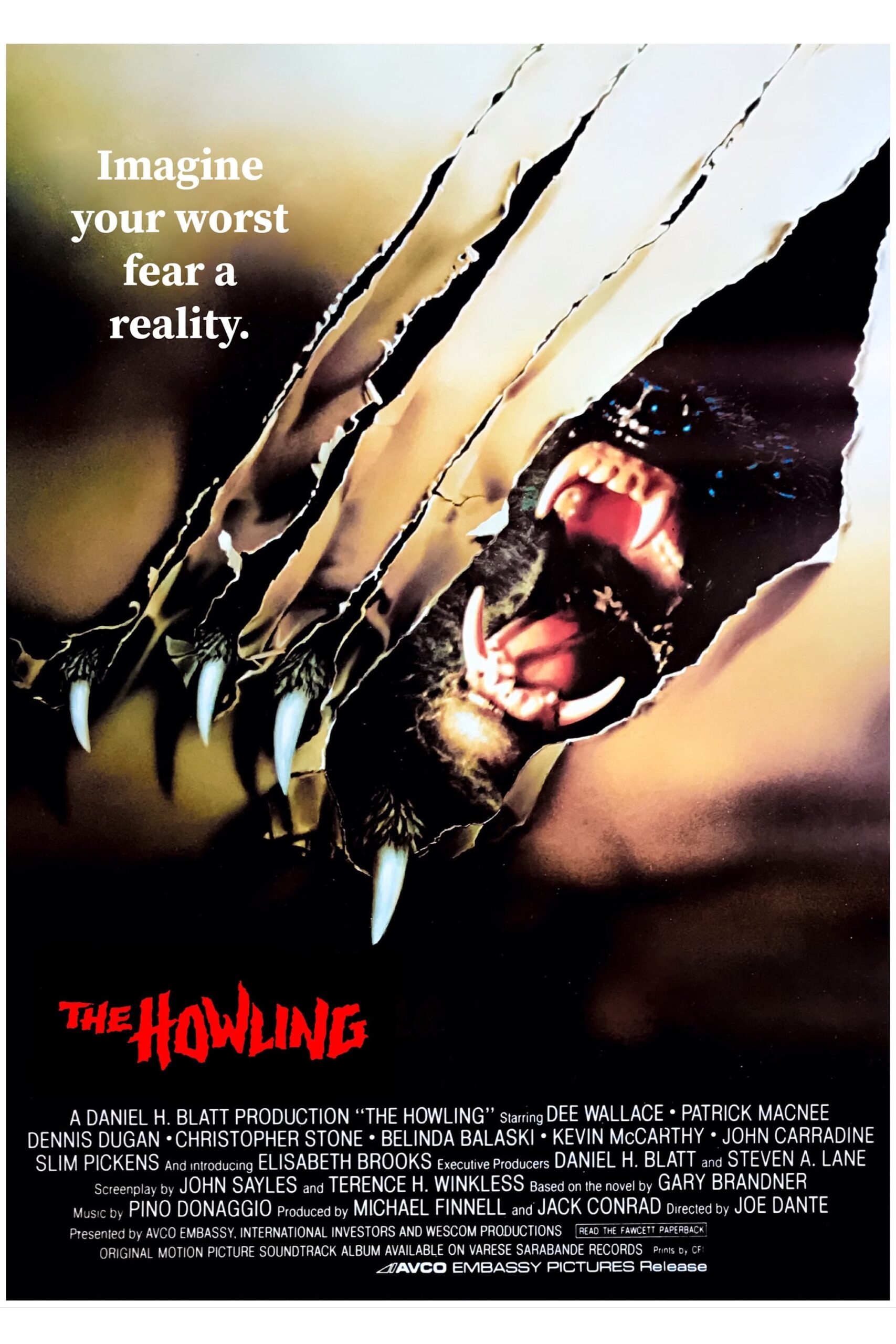 The Howling Alternative Cover Art