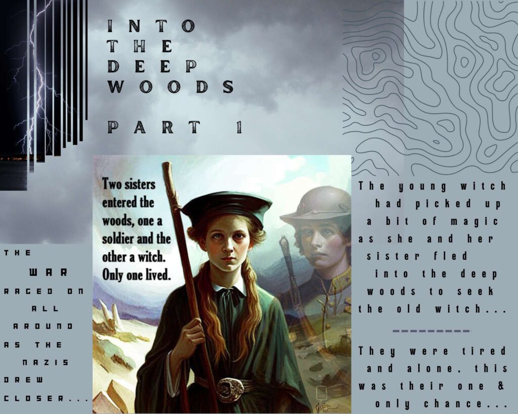 Into the Deep Woods Part 1, AI art journey through Canva with Jennifer Weigel