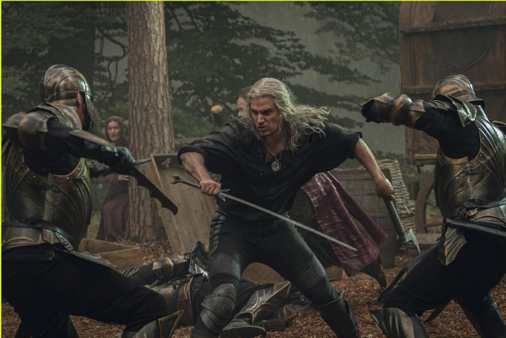 Henry Cavill in Witcher
