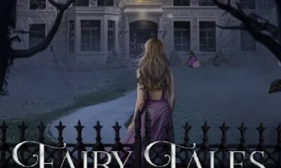 Cover for Fairy Tales From the Underworld Part I: A Bedtime Story (Beauty Meets the Beast.).It shows a woman walking towards a mansion at night.