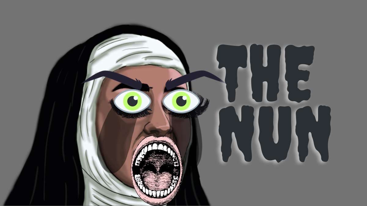 The Nun screaming