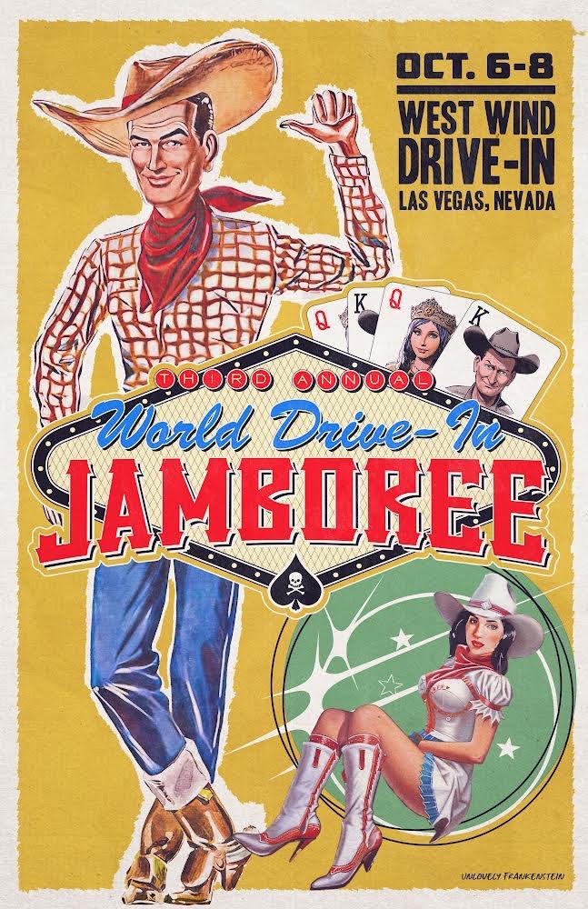 Poster for The Third Annual World Drive-In Movie Festival and Jamboree
